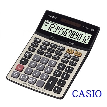 CASIO 卡西歐計算機•大螢幕/12位數/步驟記憶功能/利潤率DJ-220D PLUS
