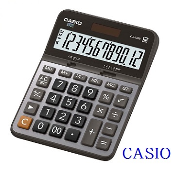 CASIO卡西歐•12位數雙電源商用計算機/DX-120B