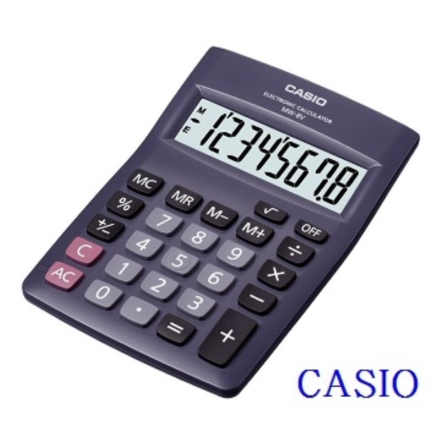 CASIO卡西歐•8位數國家考試專用桌上型商務計算機─MW-8VBK