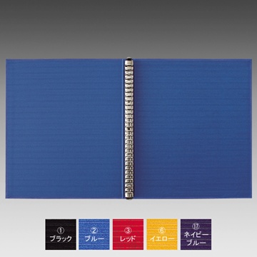 日本LIHIT LAB. DMC系列 nomos design 高質感厚紙板 鋁合金書背A4-30孔資料夾(D03064)有三色可選