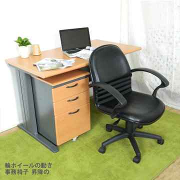 【時尚屋】CD120HE-33木紋辦公桌櫃椅組Y699-14+Y702-1+FG5-HE-33