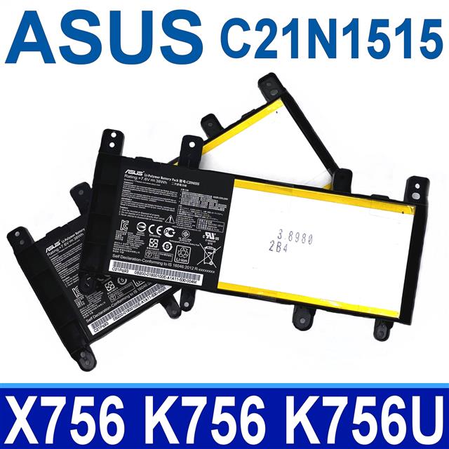 ASUS C21N1515 電池 X756UA X756UB X756UJ X756UX X756UQ