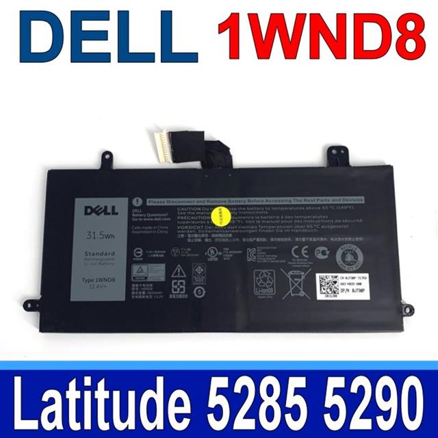 DELL 1WND8 3芯 電池 Latitude 5285 5290