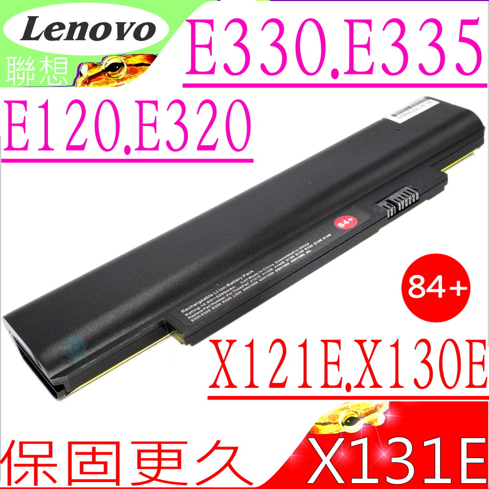 Lenovo電池-聯想 X121E,X130E,E120,E130,E320,E330,E335,35+,84+