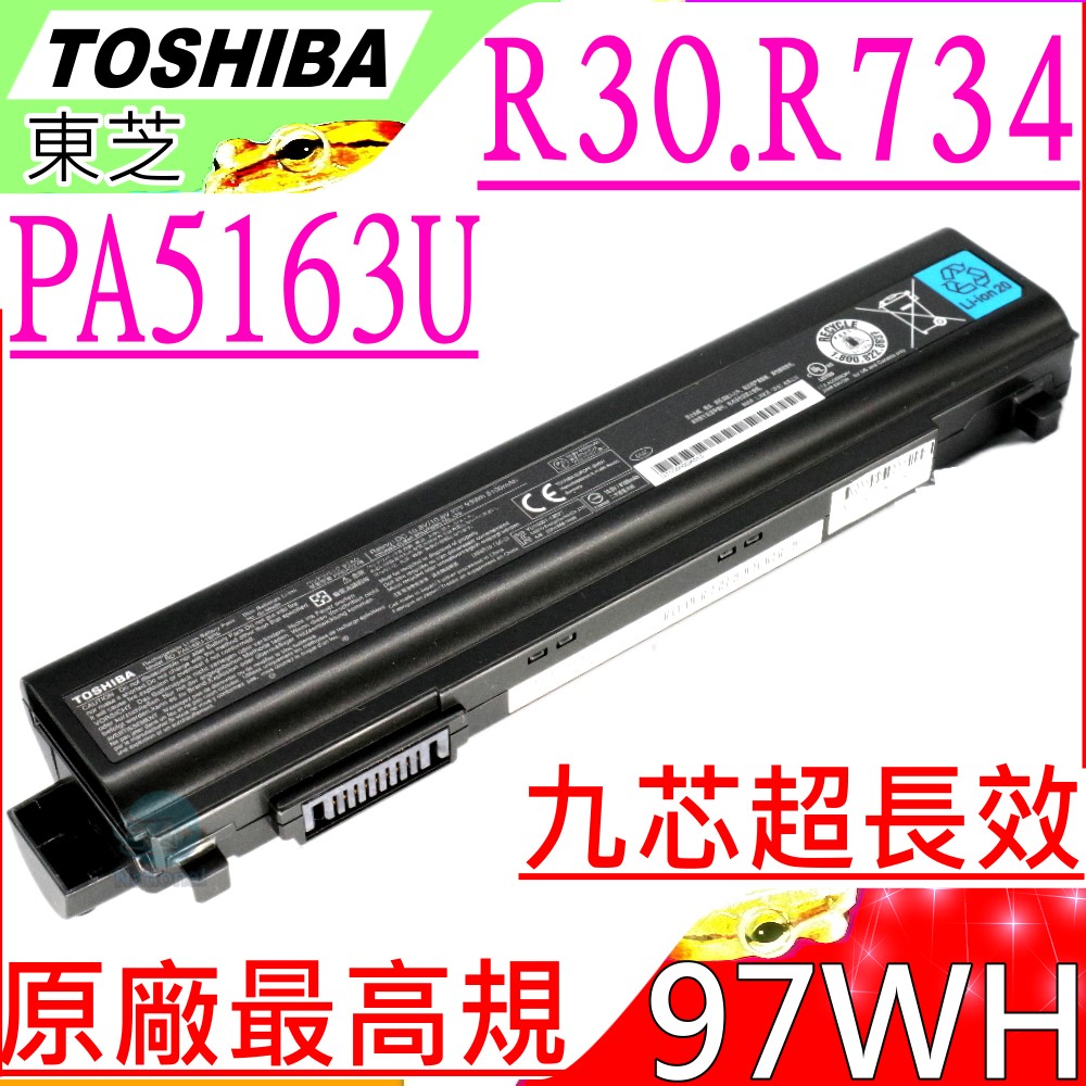 Toshiba電池-東芝 R30-A,R734,PA5163U-1brs PA5162U,PABAS278,PABAS280