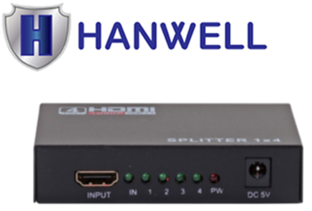 HANWELL HS-M104 HDMI 影音訊號分配器