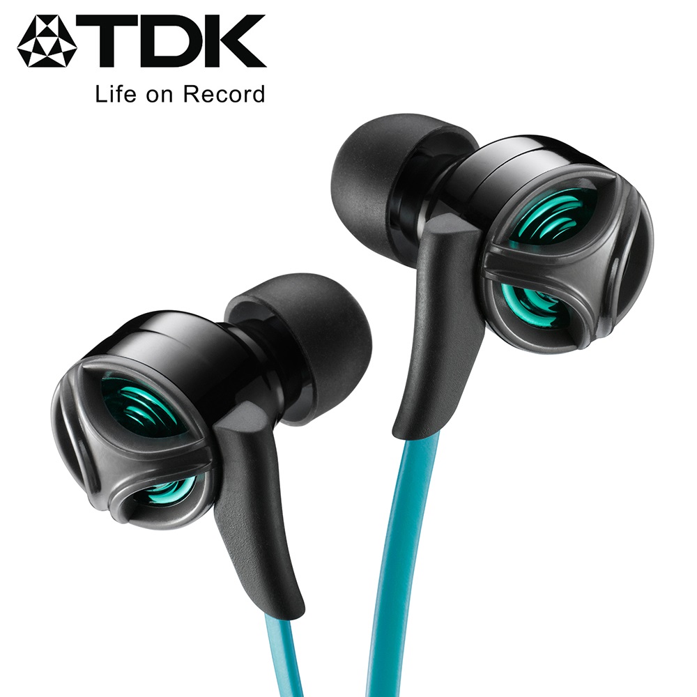 TDK 超•重•低•音 耳道式耳機 CLEF- X2 - 綠色