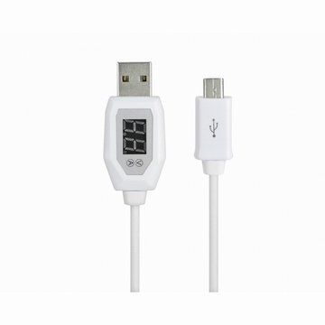 KINYO Micro USB極速電壓電流顯示線USB-75