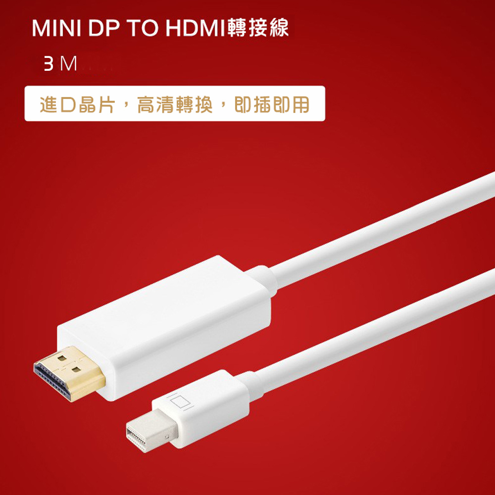 Mini DP 轉 HDMI 3M-Adapter07
