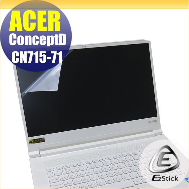 ACER ConceptD CN715-71 靜電式筆電LCD液晶螢幕貼 15.6吋寬 螢幕貼