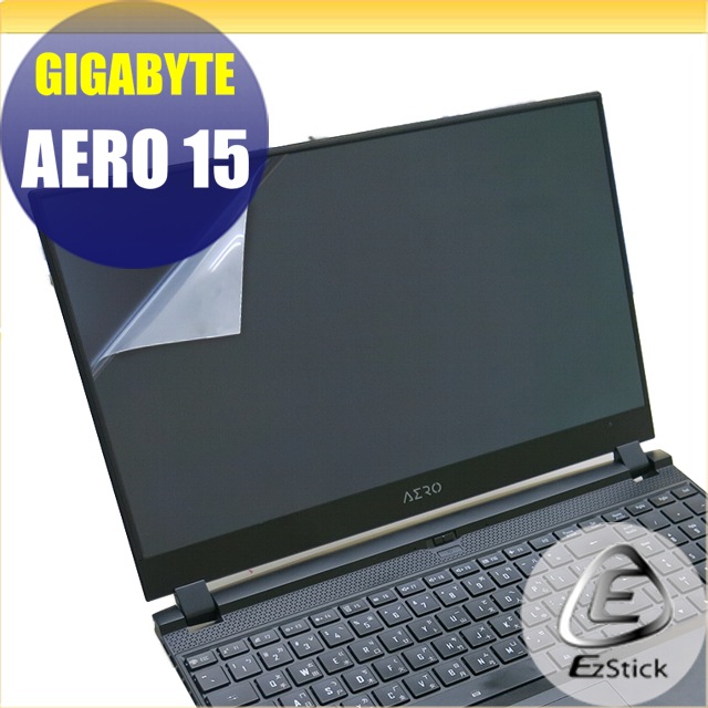 GIGABYTE Aero 15 適用 靜電式筆電LCD液晶螢幕貼 15.6吋寬 螢幕貼