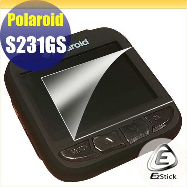Polaroid 寶麗萊 S231GS 行車紀錄器 適用 靜電式LCD液晶螢幕貼 (AG霧面)