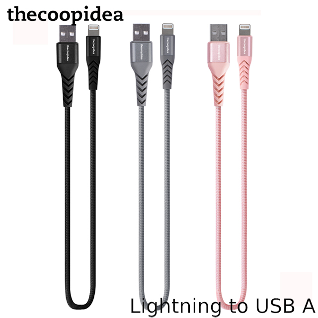 thecoopidea 2.4A Lightning 快速充電傳輸線1.2M