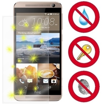 D&A HTC One E9 (5.5吋)專用日本電競5H↗螢幕保護貼(NEW AS玻璃奈米)
