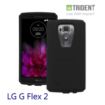 Trident LG G Flex 2 Aegis系列 雙層防護保護殼 - 黑