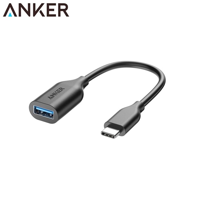 美國Anker手機轉接線Type-C轉USB3.0手機轉接頭A8165011