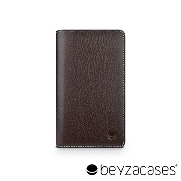 Beyzacases BZ05113 Brooks Traveller iPhone 6 專用旅人卡夾皮套 (沉穩深棕)
