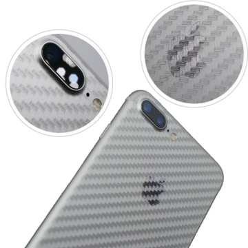 D&A Apple iPhone 7 Plus (5.5吋)專用超薄光學微矽膠背貼(碳纖維卡夢紋)