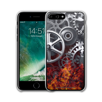 PIXOSTYLE iPhone 7 plus 原創設計保護殼-齒輪