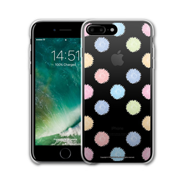 PIXOSTYLE iPhone 7 plus 原創設計保護殼-向日葵