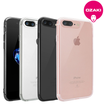 Ozaki O!coat Crystal+ iPhone 7 Plus 吸震邊框保護殼