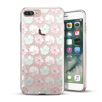 PIXOSTYLE iPhone 7 Plus / iPhone 6 Plus 原創設計保護殼-繡球花