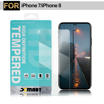 XM Apple iPhone 7 / iPhone 8 4.7吋 薄型 9H 玻璃保護貼-非滿版