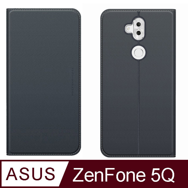 ASUS ZenFone 5Q 6吋原廠專用側翻可立式皮套 (ZC600KL)
