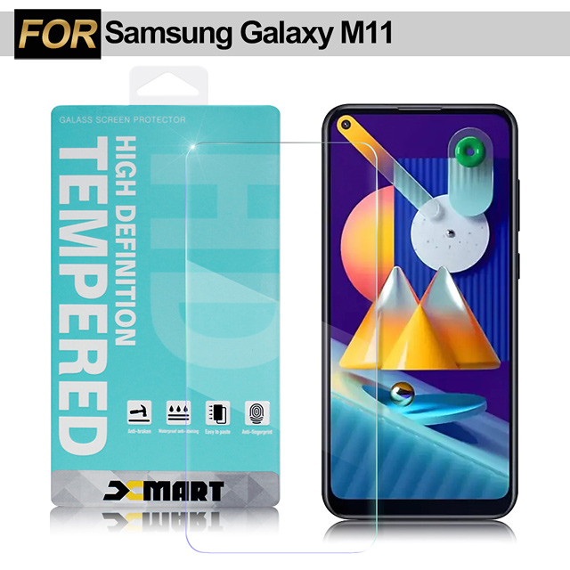 Xmart for 三星 Samsung Galaxy M11 薄型 9H 玻璃保護貼