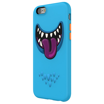 SwitchEasy MONSTERS iPhone 6/6S 笑臉怪獸保護殼-藍皮笑臉怪獸