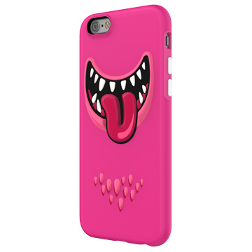SwitchEasy MONSTERS iPhone 6/6S 笑臉怪獸保護殼-粉皮笑臉怪獸