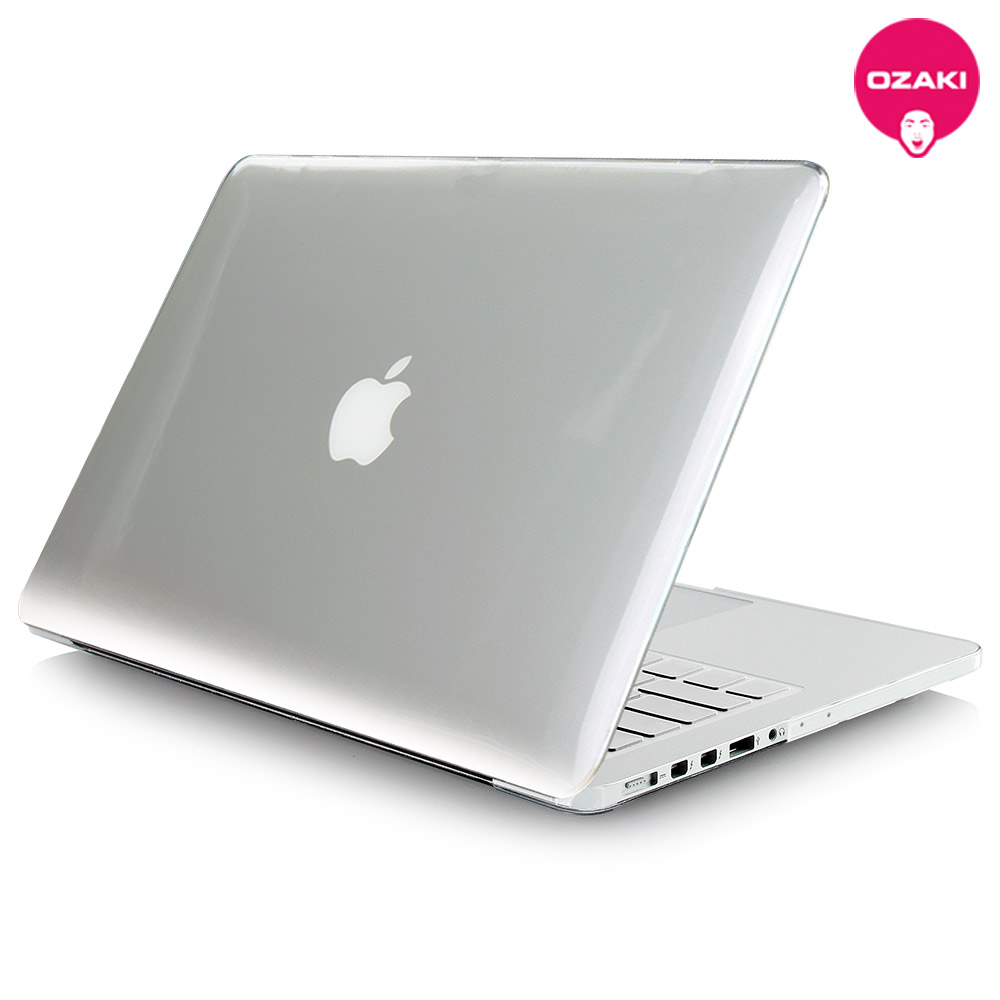 Ozaki O!macworm TighSuit MacBook Pro Retina 13吋透明亮面保護殼