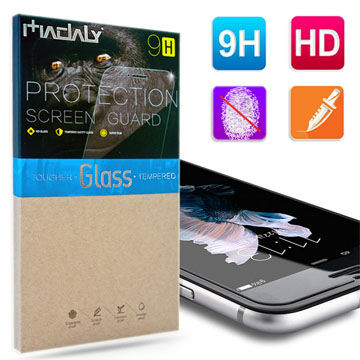 MADALY for Apple iPhone 6 Plus/6S Plus 5.5吋 防油疏水抗指紋 9H 鋼化玻璃保護貼