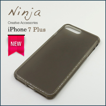 【東京御用Ninja】Apple iPhone 7 Plus（5.5吋）磨砂TPU清水保護套（透灰色）