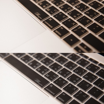Manzana New MacBook 12吋 Square方框造型系列 矽膠鍵盤保護膜