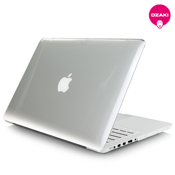 Ozaki O!macworm TighSuit MacBook Pro Retina 13吋透明亮面保護殼