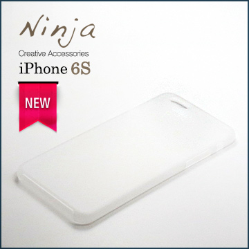 【東京御用Ninja】iPhone 6s (4.7吋) 超薄質感磨砂保護殼（霧透白）