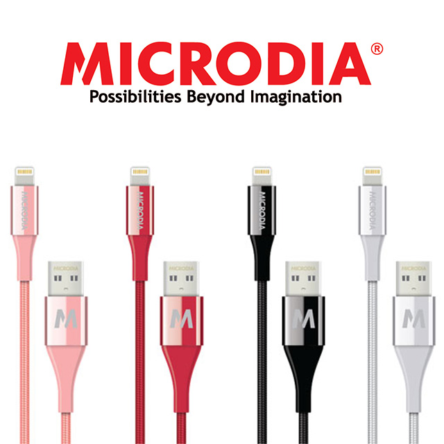 Microdia DurCable -YOGA Lightning 鋁質接頭強韌編織線 充電線