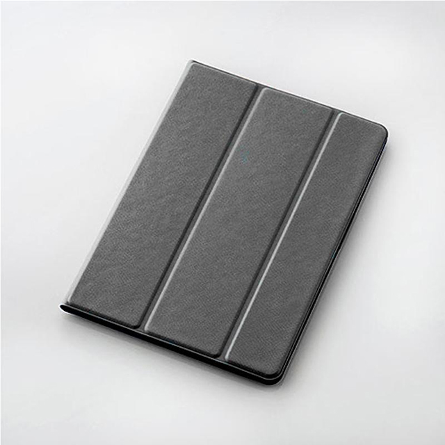 【FENICE】超薄型黏貼式 iPad Pro 10.5吋保護皮套 (灰)