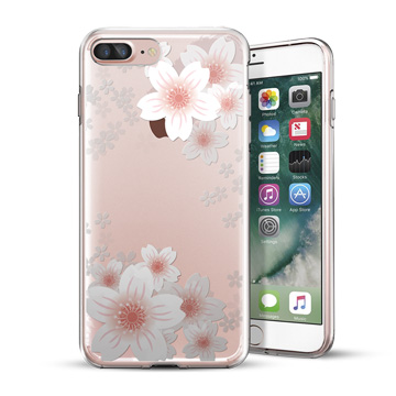 PIXOSTYLE iPhone 7 Plus / iPhone 6 Plus 原創設計保護殼-櫻花