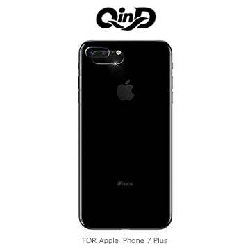 QinD Apple iPhone 7 Plus 5.5吋 鏡頭玻璃貼(兩片裝)