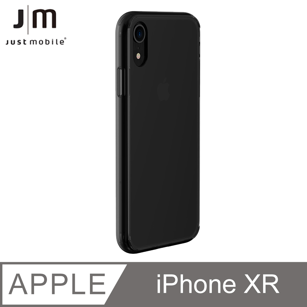 Just Mobile TENC Air for iPhone XR 國王新衣氣墊抗摔保護殼-透黑