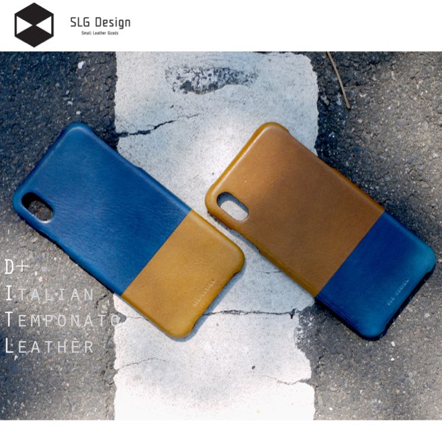 SLG Design iPhone XR D+ ITL 雙色混搭風 頂級真皮保護背蓋