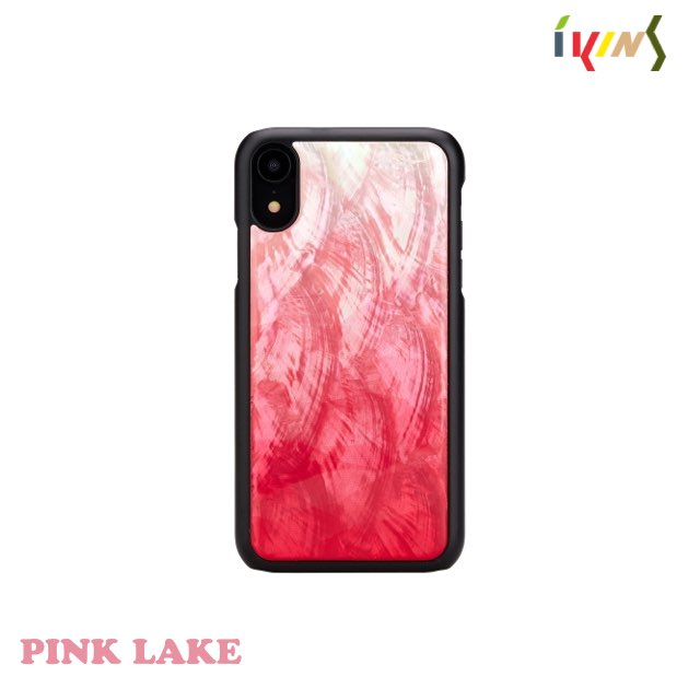 Man&Wood iPhone XR 天然貝殼 造型保護殼-漸粉湖岸 Pink Lake