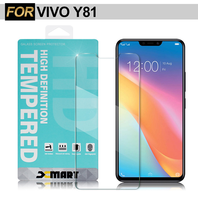 Xmart for VIVO Y81 6.22吋 薄型 9H 玻璃保護貼