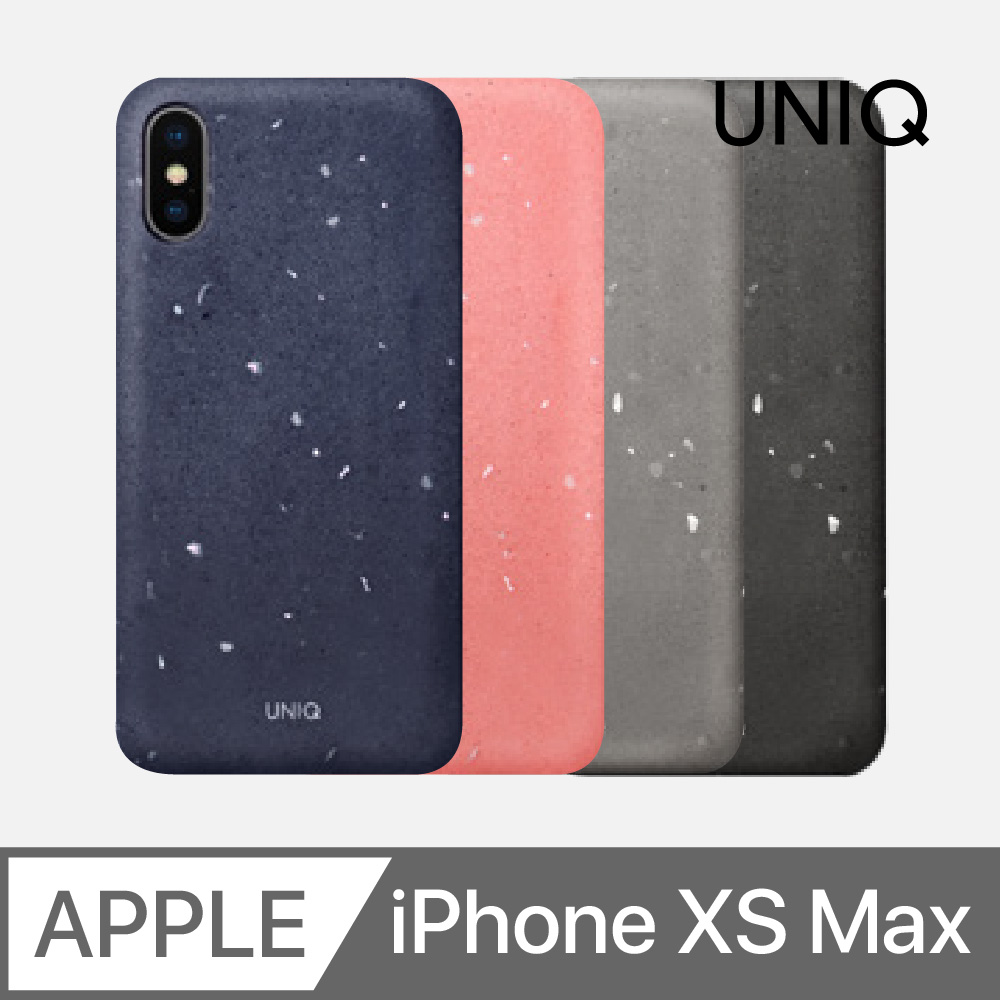 UNIQ Element 工業風手工貝殼混水泥手機殼 iPhone XS MAX