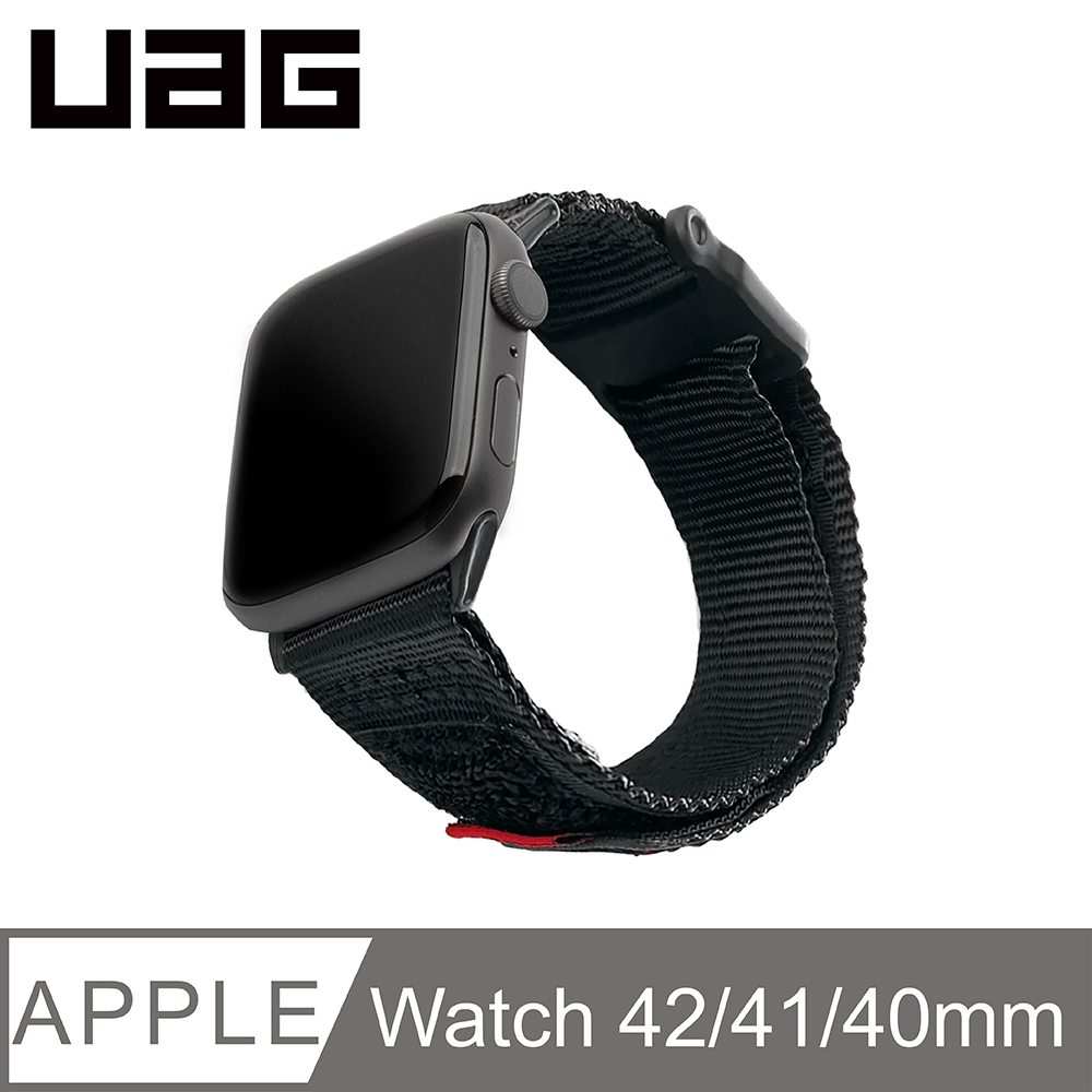 UAG Apple Watch 38/40mm 時尚錶帶-黑