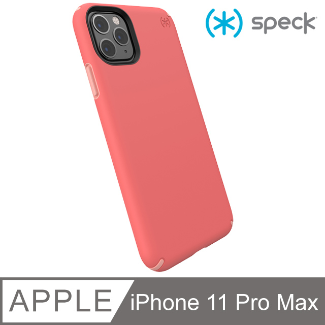 Speck Presidio Pro iPhone 11 Pro Max 抗菌柔觸感防摔保護殼-粉紅