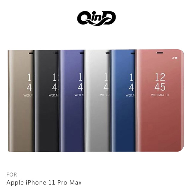 QinD Apple iPhone 11 Pro Max 透視皮套