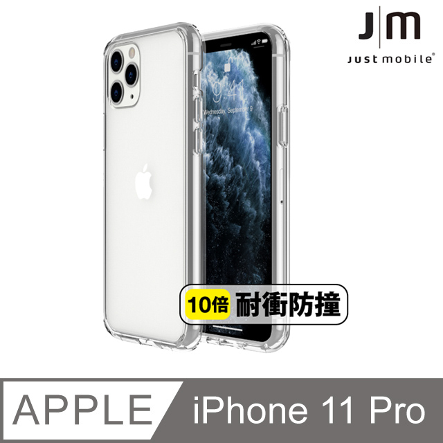 Just Mobile TENC Air for iPhone 11 Pro 國王新衣氣墊抗摔保護殼-透明